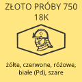 Złoto próby 750